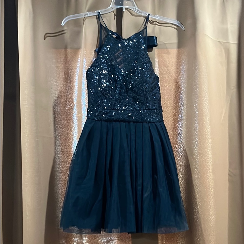 Elegant Blue Dress